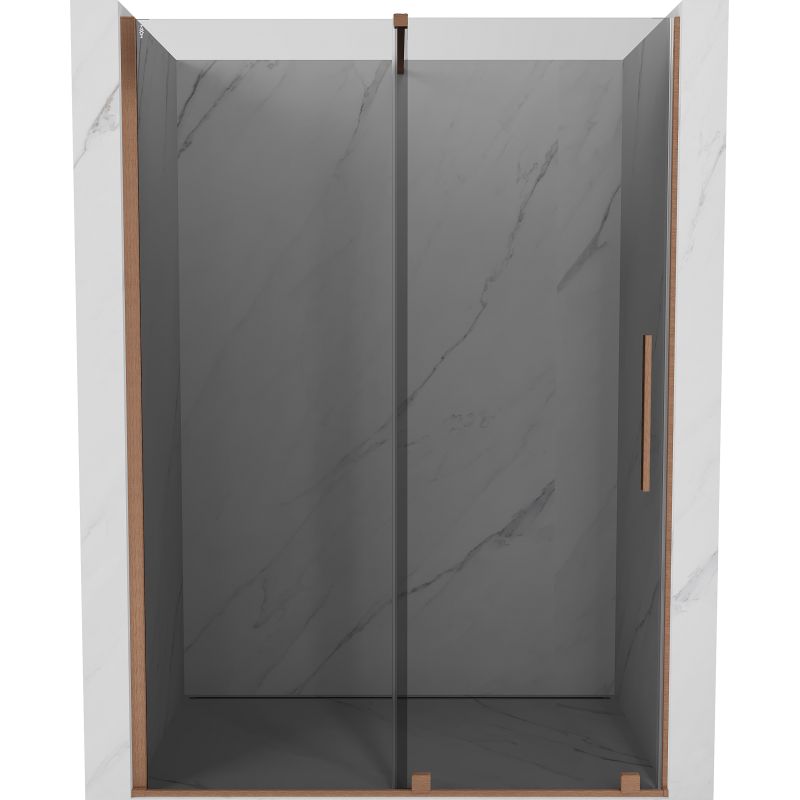 Drzwi prysznicowe rozsuwane Mexen Velar grafit 140x200 cm 1 szt.