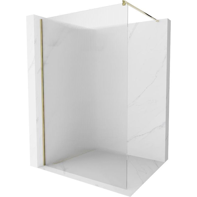 Ścianka prysznicowa Mexen Kioto złota 130x200 cm 800-130-101-50-09 1 szt.