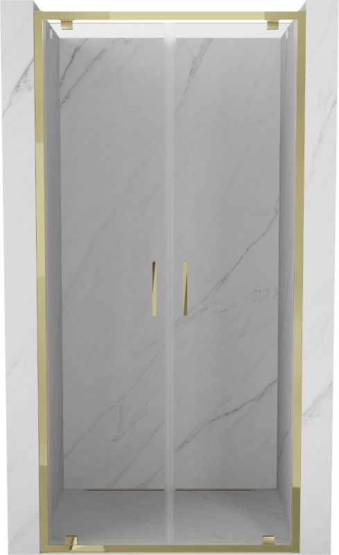 Drzwi prysznicowe Mexen Exo transparent złote 100x200 cm 1 szt.