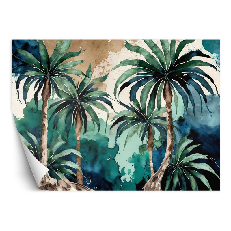 Fototapeta Feeby Tropikalne palmy Krajobraz Natura 100x70 1 szt