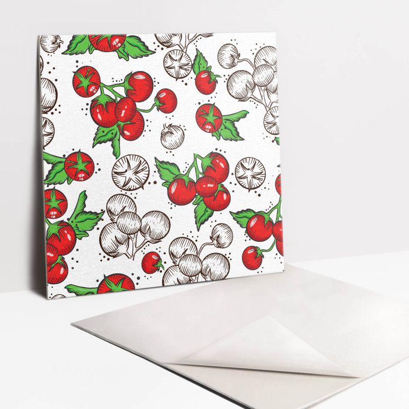 Kafelki samoprzylepne Tulup 30x30 cm Pomidory 9 szt.