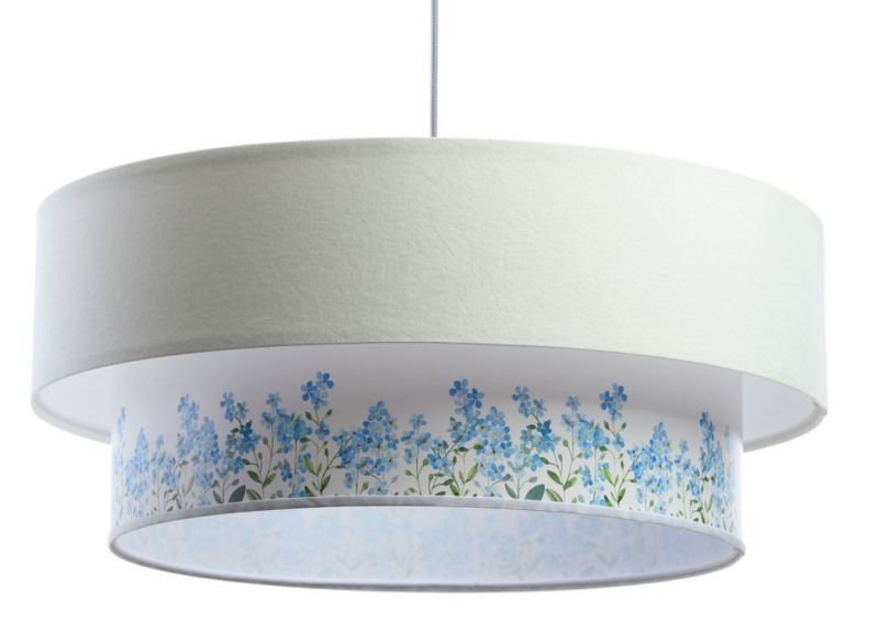 Lampa Bps Koncept wisząca DOUBLE FLOWER 50 biała blatem 1 szt
