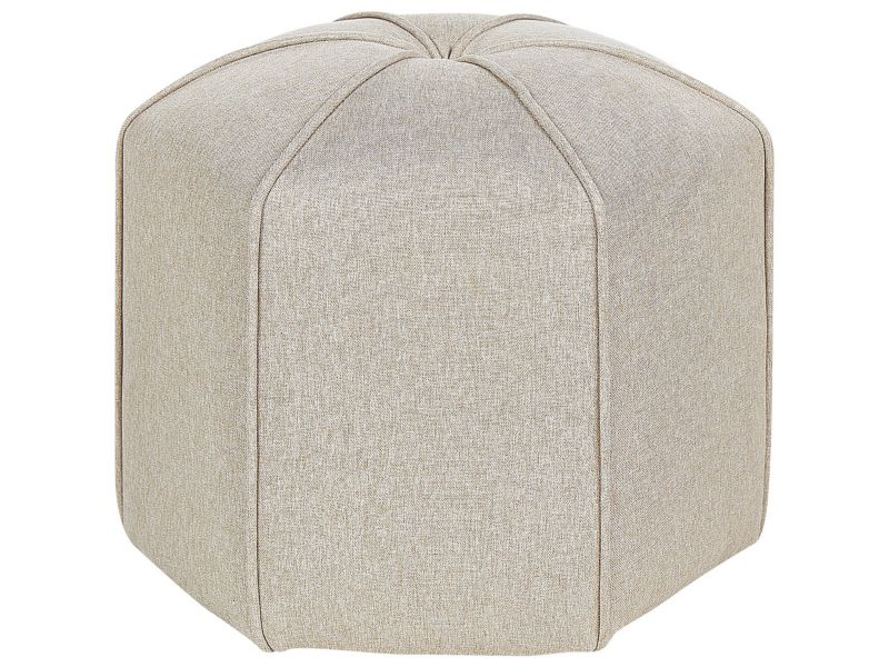 Puf Wishek Beżowy 45 cm 45 cm 1 szt.