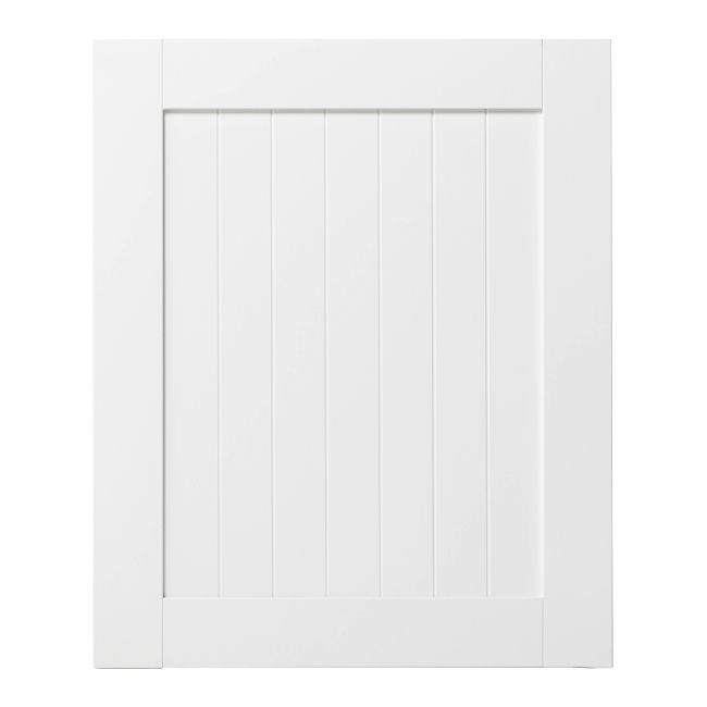 Front kuchenny do słupka GoodHome Alpinia 60 x 72,3 cm biały mat