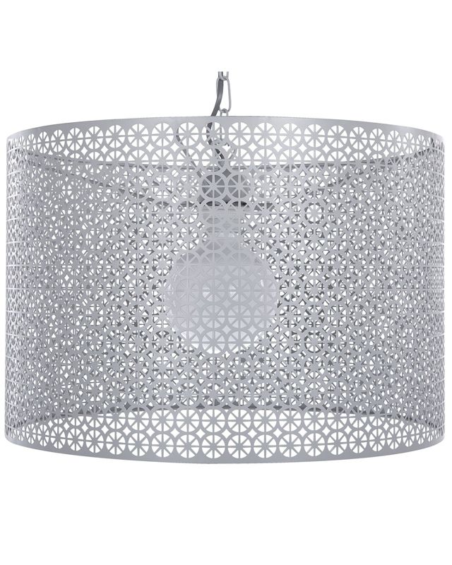 Lampa wisząca Mezen Metal Szary 1 szt.