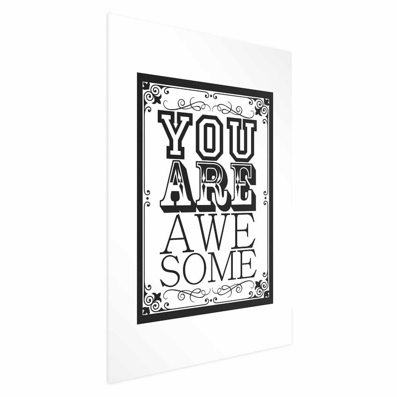 Plakat Artgeist You are awesome 21x30 cm bez ramy 1 szt