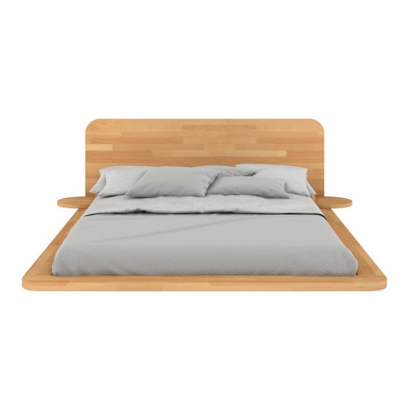 Łóżko lewitujące bukowe JAPANDIC 180x200 naturalny 1 szt.