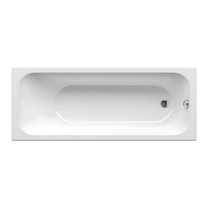 Akrylowa wanna prostokątna Ravak CHROME SLIM 170x75 biała 1szt
