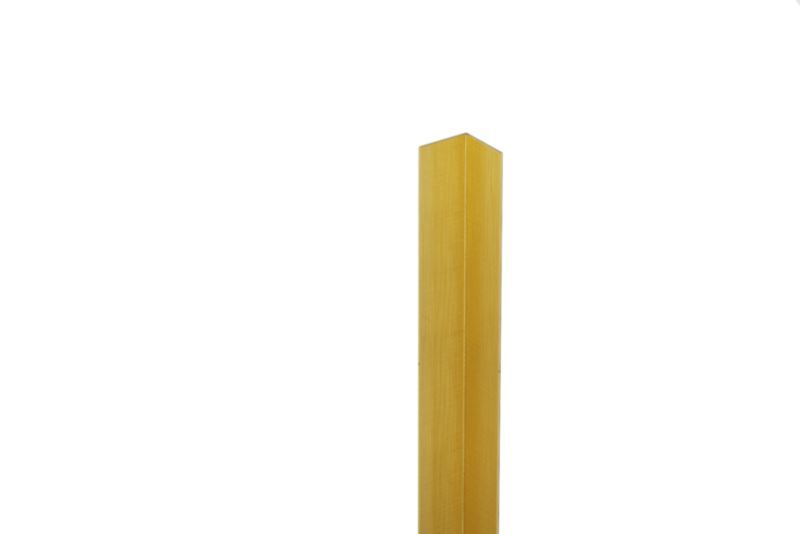 Kątownik wykończeniowy wewnętrzny L Lambro złoty matowy 2cm x 2cm x 270cm 1 szt.