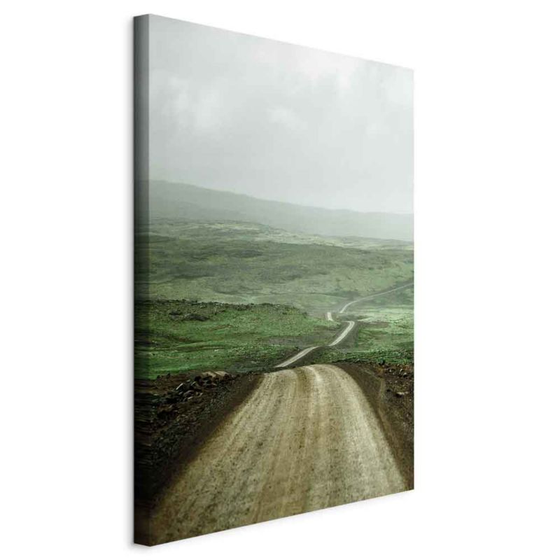 Obraz Artgeist Droga przez równiny 20 x 30 cm flizelina 1 szt