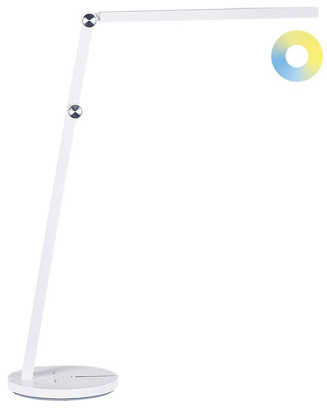 Lampa biurkowa LED Dorado Ze ściemniaczem Metal Biały 1 szt.