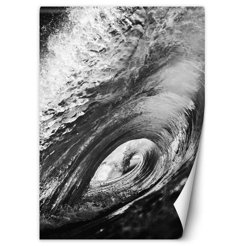 Fototapeta Feeby Czarno-biała fala 100x140 1 szt