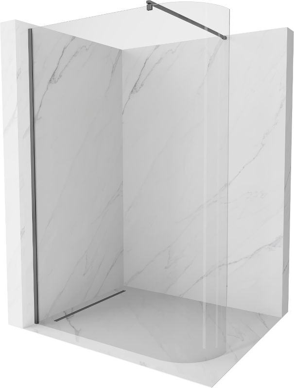 Ścianka prysznicowa Mexen Kioto gun metal 160x200 cm 800-160-101-95-061 szt.