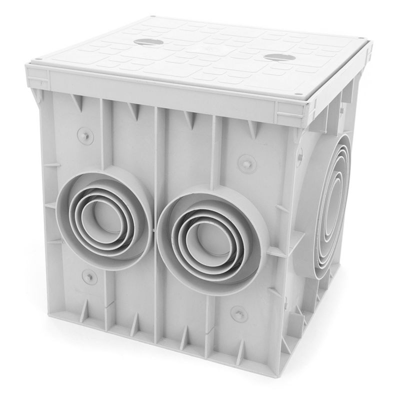 Studzienka odgromowa, kontrolno-pomiarowa ELS Elektrotechnika SG303030-6 300x300x300 mm, puszka gruntowa uszczelniona IP55, 1 szt.