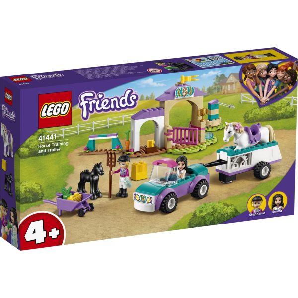 Lego Friends SZKÓLKA JEDŹDZIECKA I PRZYCZEPA DLA KONIA 41441
