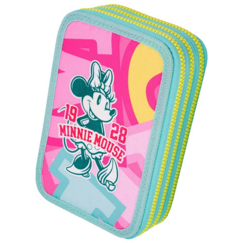 Coolpack Piórnik potrójny Jumper 3 z wyposażeniem Disney Core MINNIE