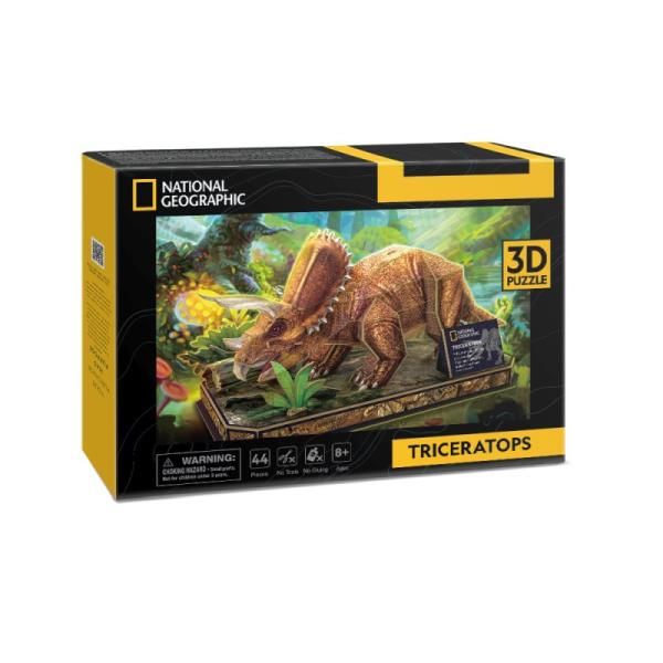 Puzzle 3D Triceratops National Geographic Dante