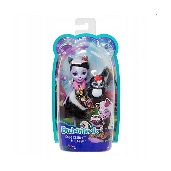 Lalka Enchantimals Sage Skunk & Caper