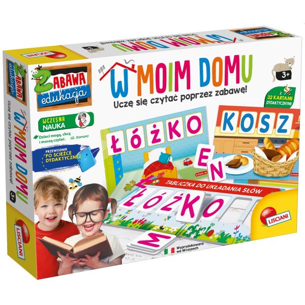 Karty edukacyjne- W moim domu, Lisciani
