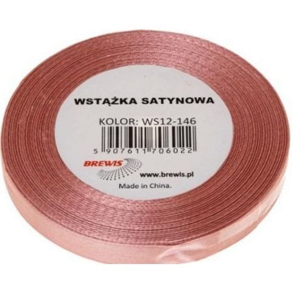 Wstążka satyn. 6mm/32m 146 guma balonowa
