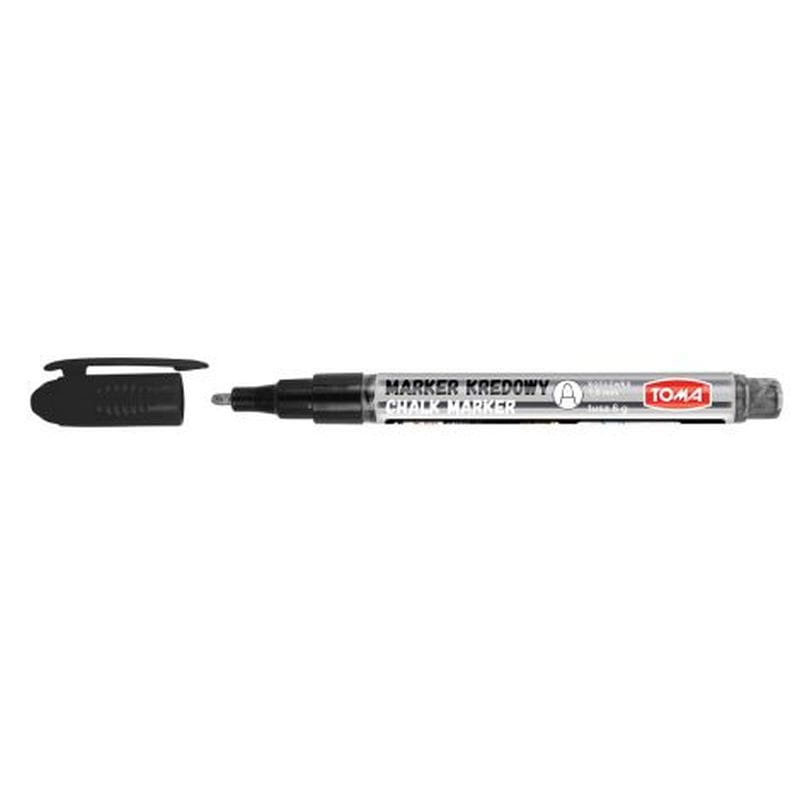 MARKER KREDOWY FINE1,5MM SREB. /10/