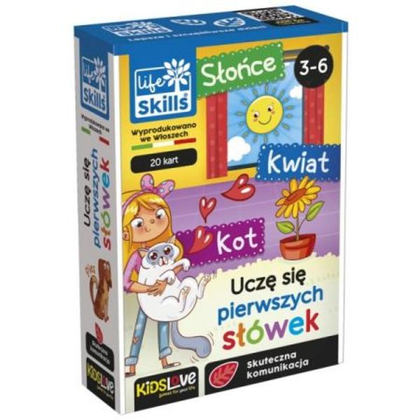 Gra "Nauczę się moich pierwszych słów" Lisciani, Life Skills