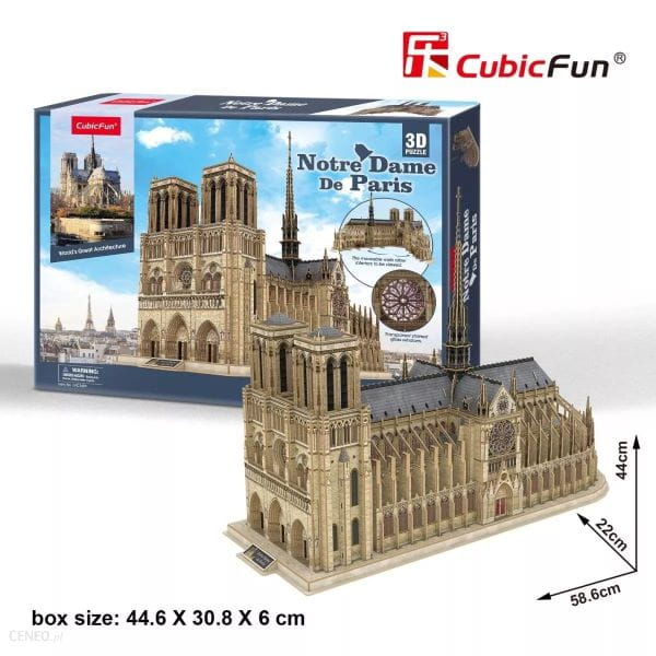 PUZZLE 3D NOTRE DAME DE PARIS 293 el