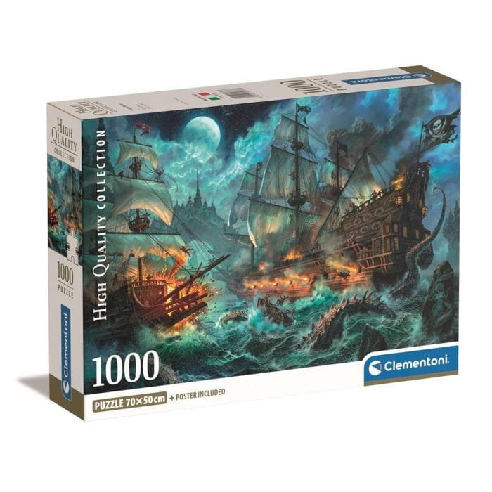 Puzzle 1000 el. Compact Pirates Battle