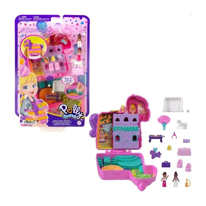 Mattel Polly Pocket Torebka Piniata impreza FRY35 HKV32