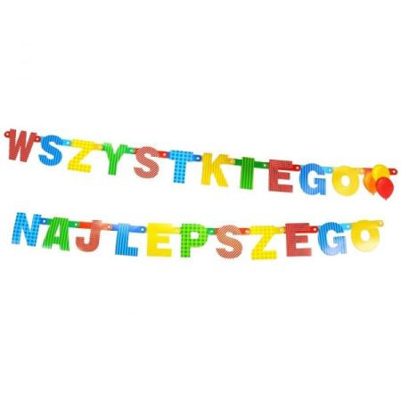 GIRLANDA WSZYSTKIEGO NAJLEPSZEGO 230CM