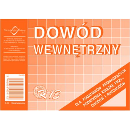 dowód wewnętrzny a6 0K13