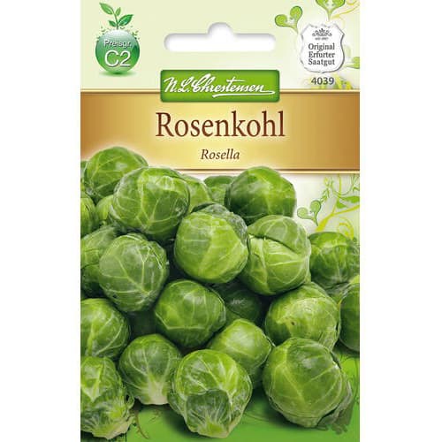 Kapusta brukselska Rosella - Nasiona. Ilość w opakowaniu: 1 opak - GradinaMax