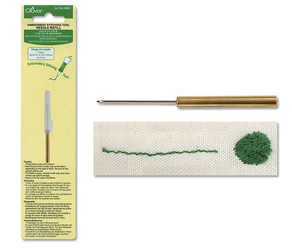 igła tkacka wymienna CLOVER 8801 cienka
