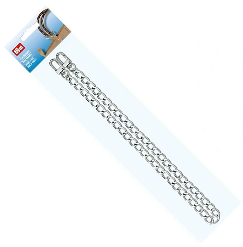 łańcuszek do torebki PRYM 615149 srebrny .