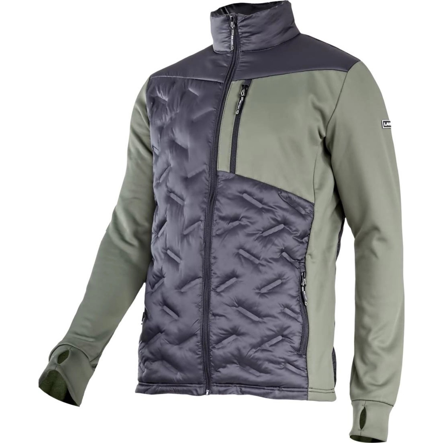 Lahti Pro Bluza ocieplana czarno-zielona rozm. 2XL