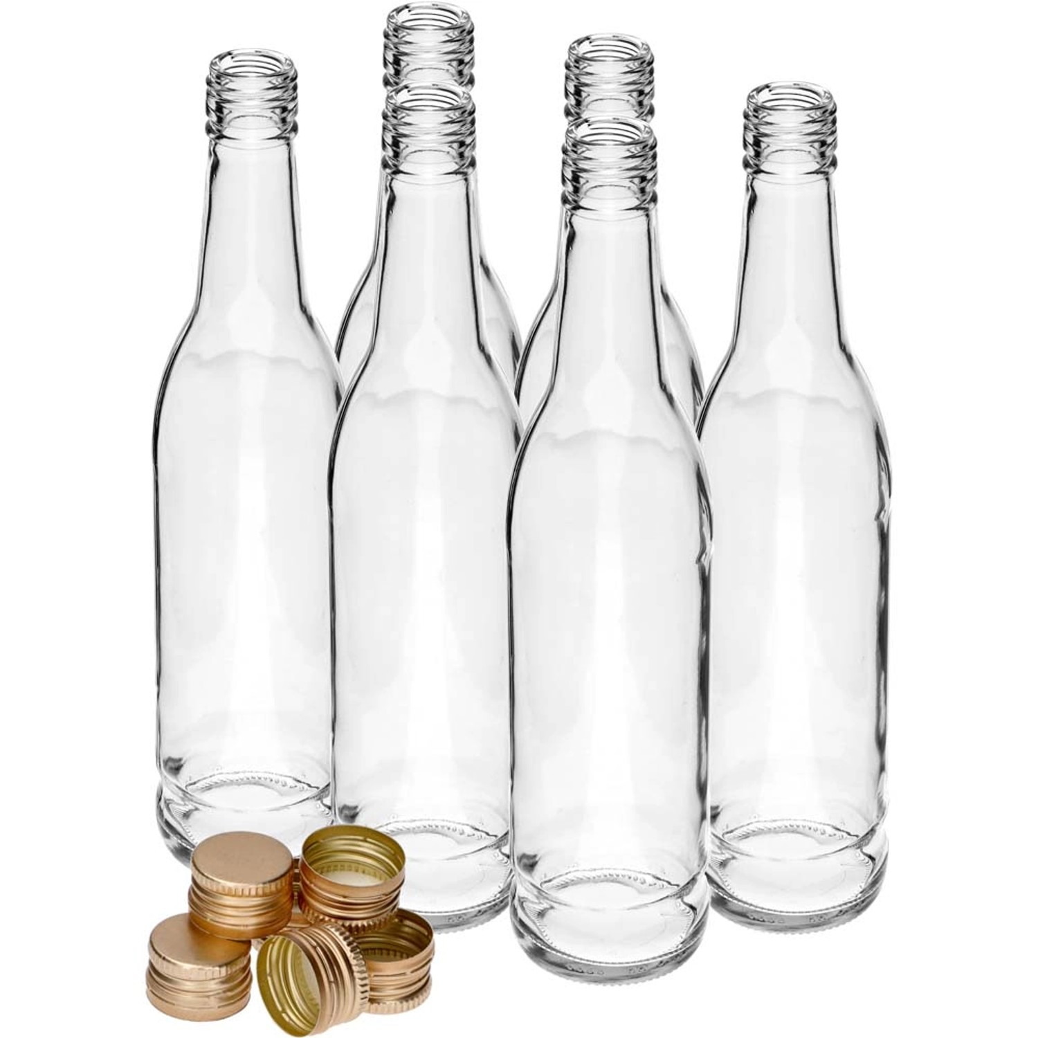 Butelka z zakrętką 6 szt. - 440 ml