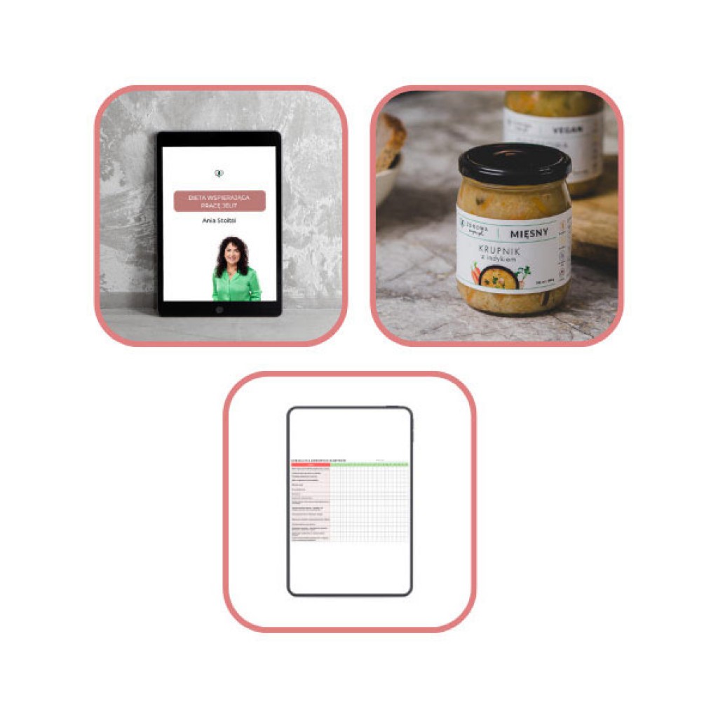Zestaw Twoja Metamorfoza (Zupy bezglutenowe + Webinar + Dodatkowe materiały)