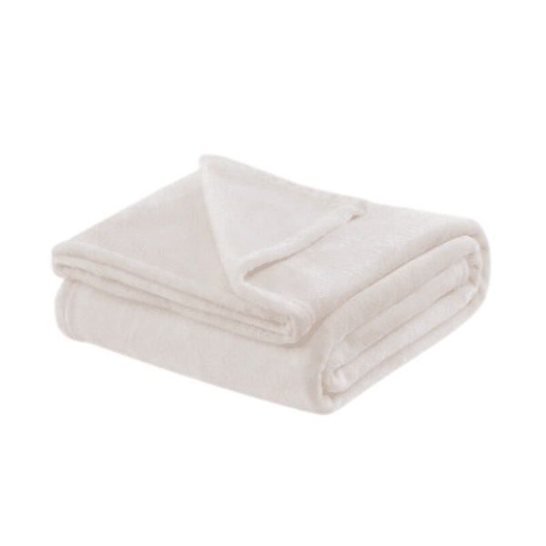 Pluszowy kocyk pretty white NS - 264*229