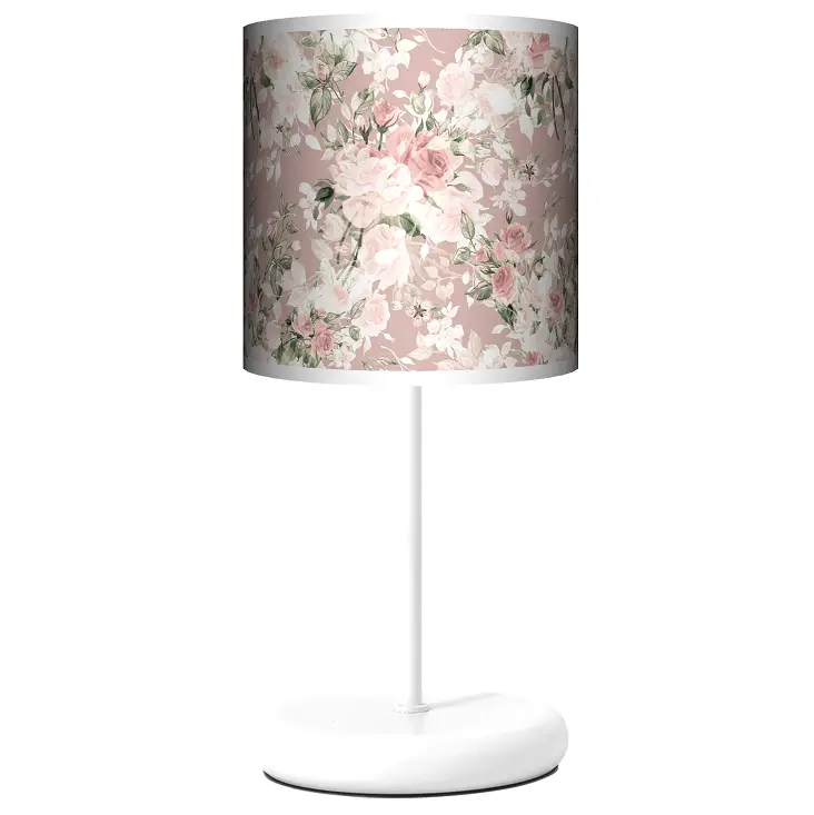 Lampa stojąca EKO - dusty rose - kolor podstawy do wyboru FL