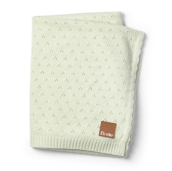 Elodie Details - Kocyk Pointelle - Gelato Green Sc