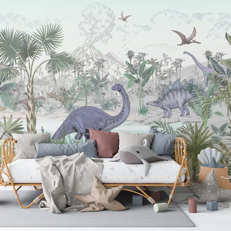 Fototapeta dla dzieci Dino World - 100