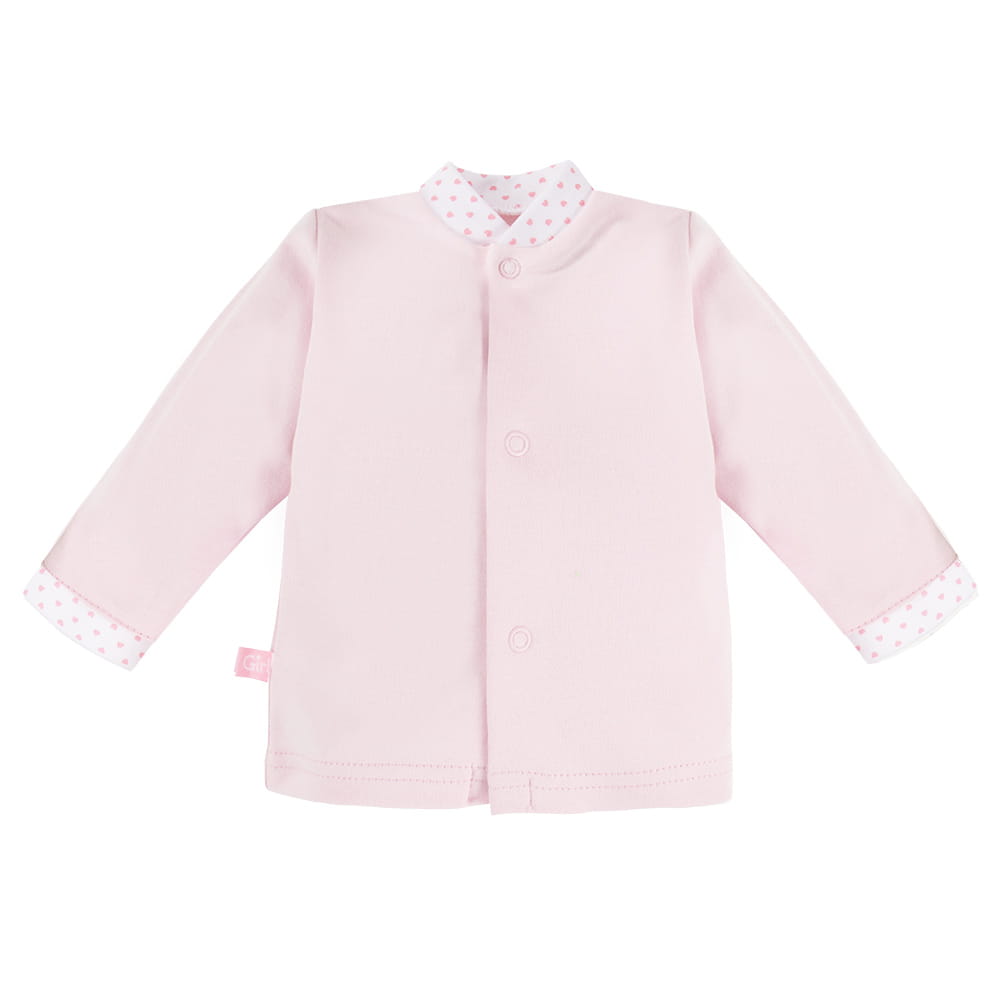 Kaftan niemowlęcy różowy EV
