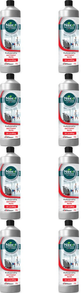 8x Aktywny płyn do podłóg Nexxt, 1l