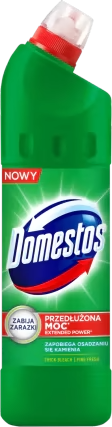 Outlet: USZKODZONE OPAKOWANIE Płyn do czyszczenia toalet Domestos, leśny, 1l