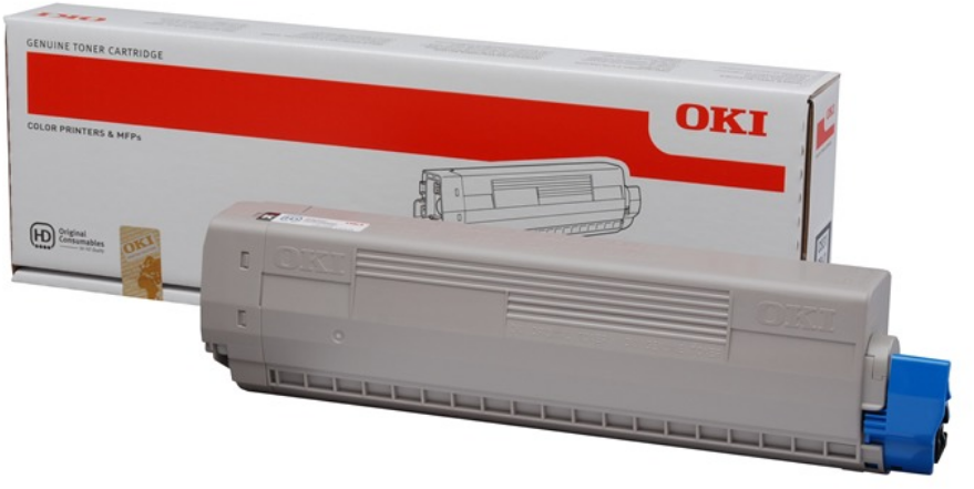 Toner Oki (44844508), 10000 stron, black (czarny)