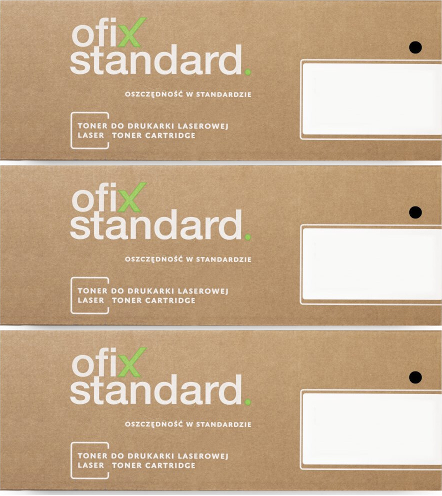 2x Toner Ofix Standard (TN2120), 2600 stron, black (czarny)