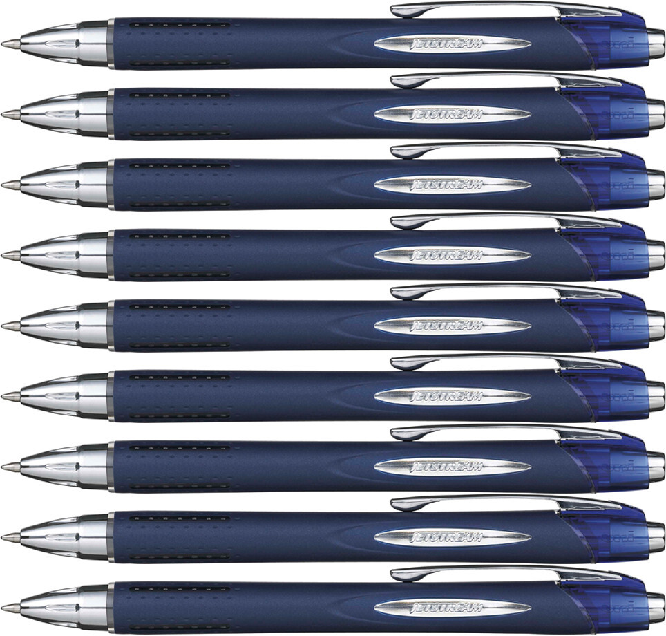 8x Pióro kulkowe Uni, SXN-217, Jetstream, 0.7mm niebieski