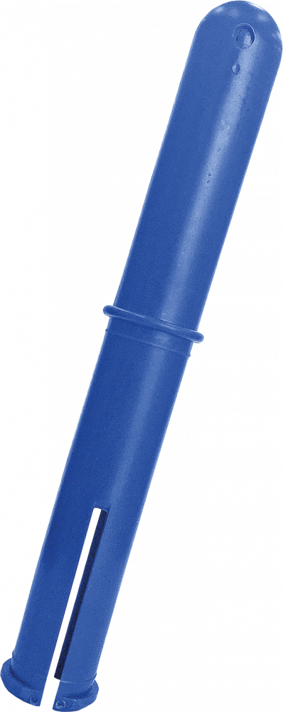 Uchwyt do folii stretch Reis, plastik, niebieski