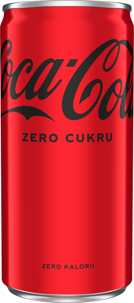 Napój gazowany Coca-Cola Zero, puszka, 0.2l