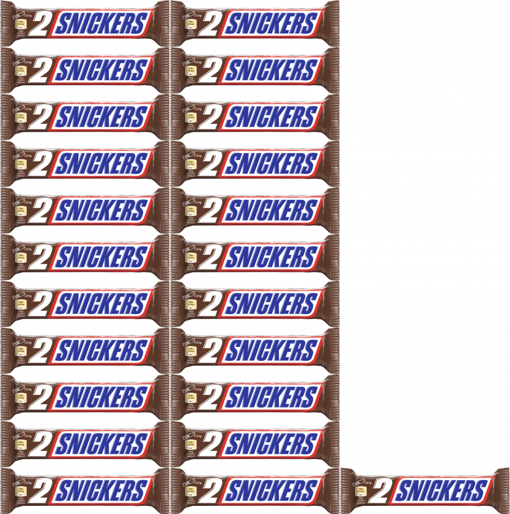 24x Baton Snickers Super 2-Pak, 75g